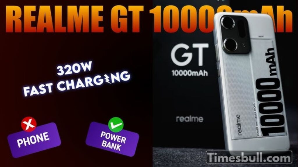Realme GT Concept Phone Unveiled in India With 10,000mAh Battery and 320W Charging
