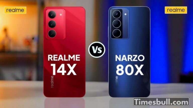 Realme Narzo 80X vs Realme 14T: Which smartphone is better for you?