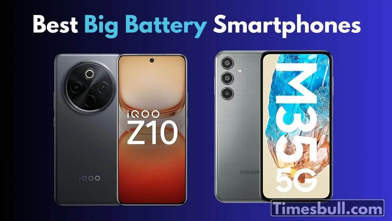 Best Big Battery Smartphones