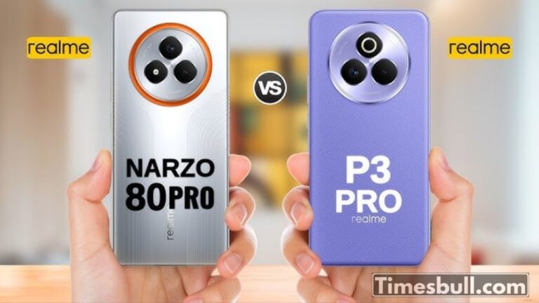 Realme P3 Pro vs Realme Narzo 80 Pro: The Battle of Two Premium Phones