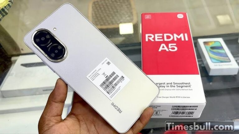 Redmi A5: Best Budget Phone with 128GB ROM and 5000mAh Battery at Low Price
