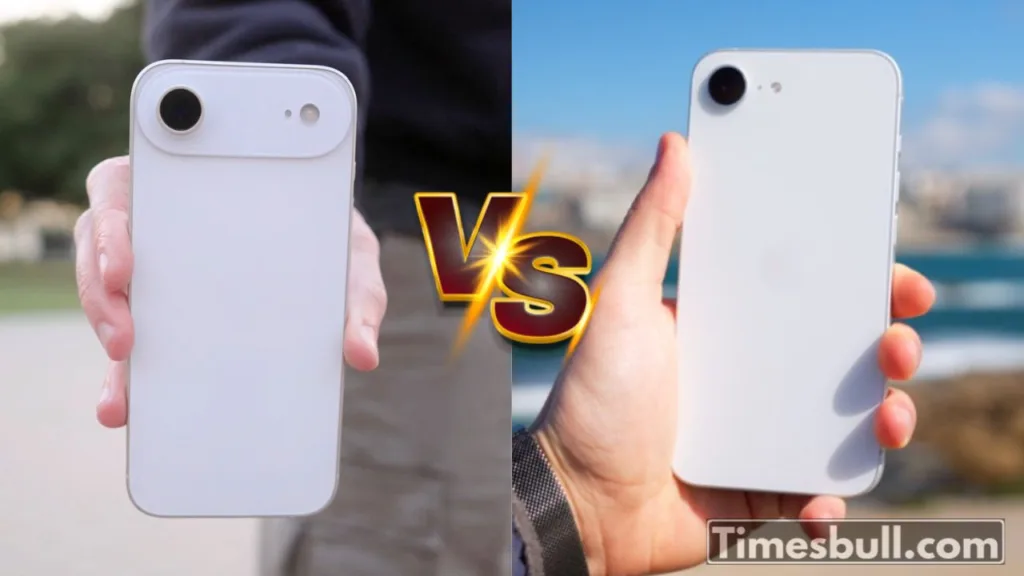 iPhone 17 Air vs iPhone 16e: Know what’s new and what’s the same old Apple style!