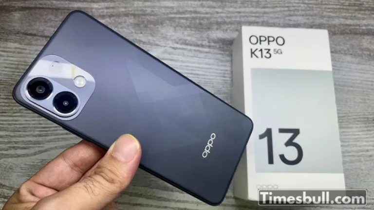 Oppo K13 5G: Stylish Phone with 7000mAh Battery & 80W Fast Charging, All Under Budget!
