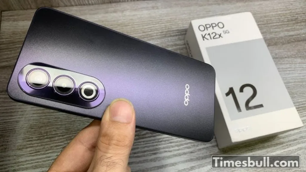 OPPO K12x 5G: Stylish Design, 256 GB ROM and Military-Grade Body for just ₹12,999