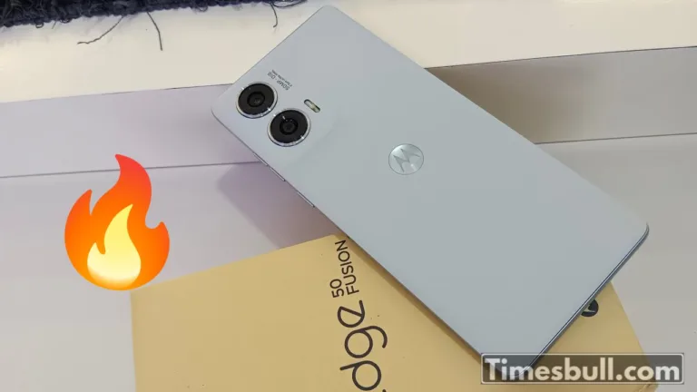 Motorola Edge 50 Fusion available on Flipkart for ₹18,999 with great features, order Now!