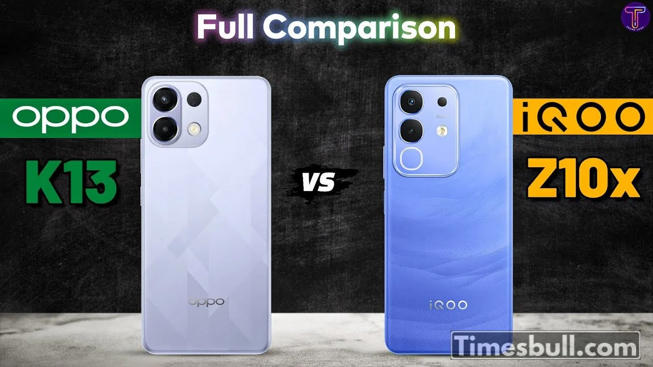 OPPO K13 vs iQOO