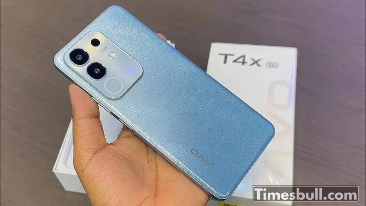 Vivo T4x 5G smartphone is...