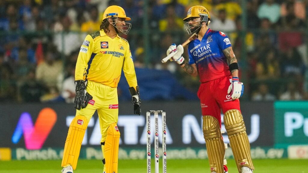 IPL 2025 हो सकता है धोनी का आखिरी सीजन, विराट कोहली के कैप उतारने से बढ़ी रिटायरमेंट की अटकलें