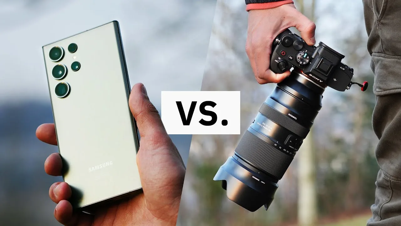 DSLR vs Samsung S25