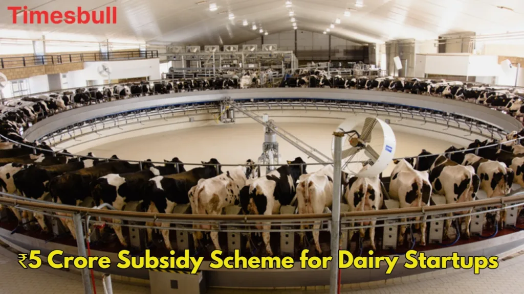 Start a Dairy in UP and Get Up to ₹5 Crore Government Subsidy – Full Details Inside