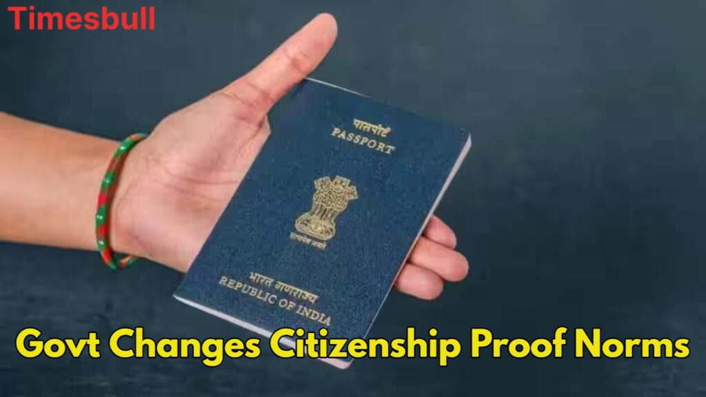Govt’s Major Citizenship Rule Change, Aadhaar, PAN No Longer Proof of Indian Citizenship