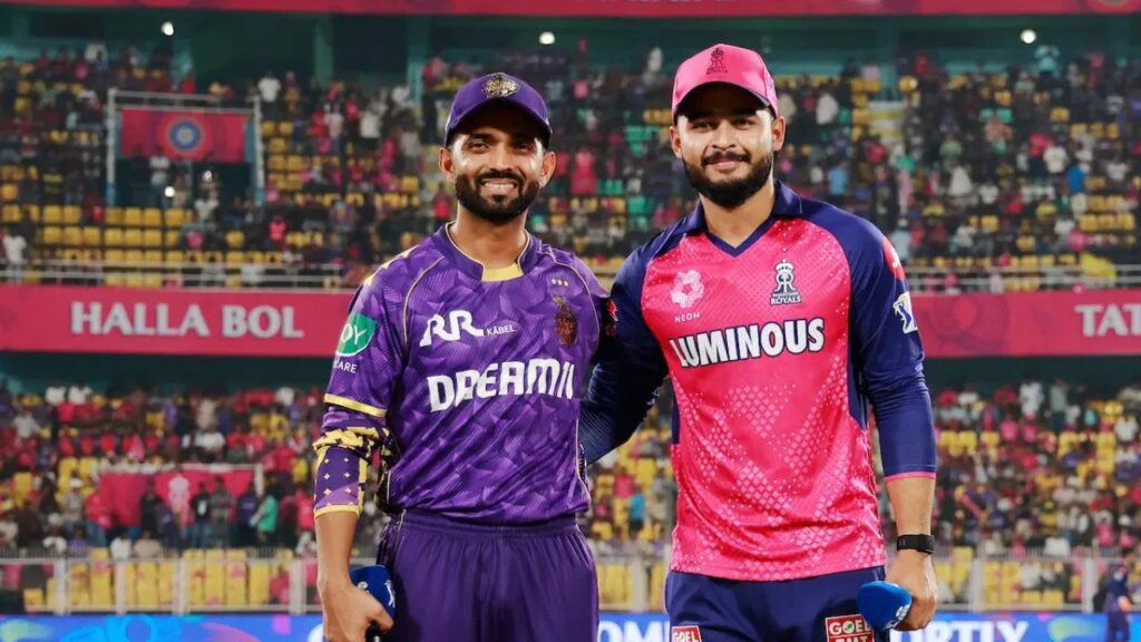 IPL 2025: प्लेऑफ की रेस में टिके रहने उतरेगी KKR, राजस्थान के खिलाफ रसेल-रहाणे बना सकते हैं इतिहास