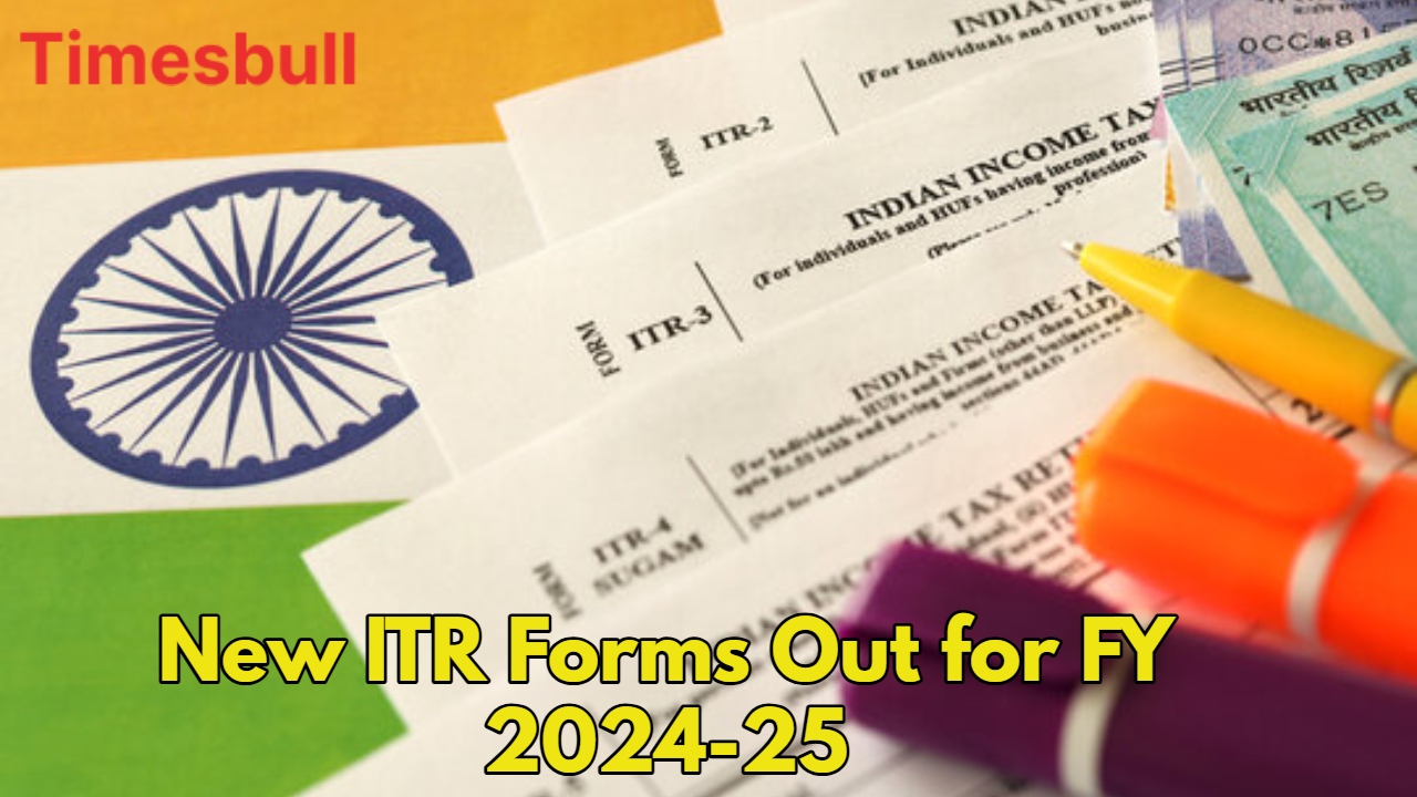 Income Tax Alert: ITR-1 to...