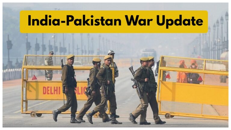 India-Pakistan War Update – Delhi Under High Alert, India Gate Evacuated, Employees’ leaves cancelled