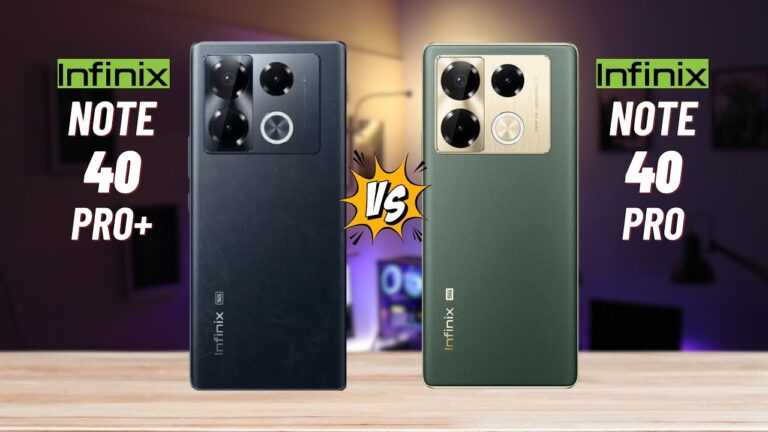 Infinix Note 40 Pro+ 5G vs Infinix Note 40 Pro 5G : Which One is the Better Deal?