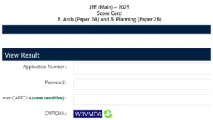 JEE Main 2025 Paper 2 Results Declared – How to Check Score at jeemain.nta.ac.in.