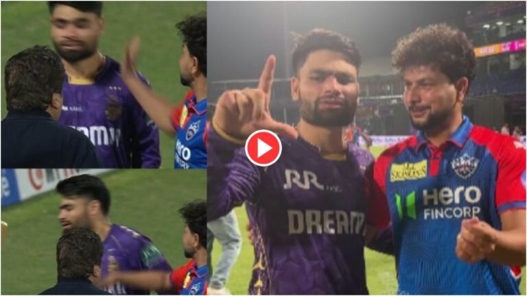 DC vs KKR: When Kuldeep Yadav Slapped Rinku Singh, Chaos Erupted – Video Goes Viral