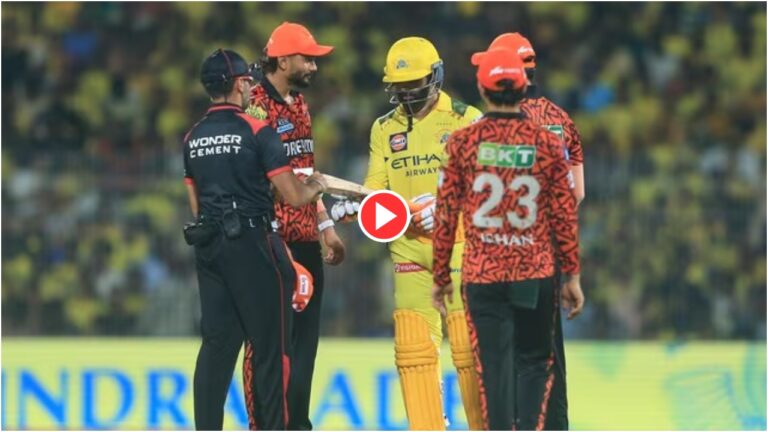 Watch: MS Dhoni’s Bat Fails IPL Gauge Test vs RCB, Viral Video Shows Star Checking It Himself