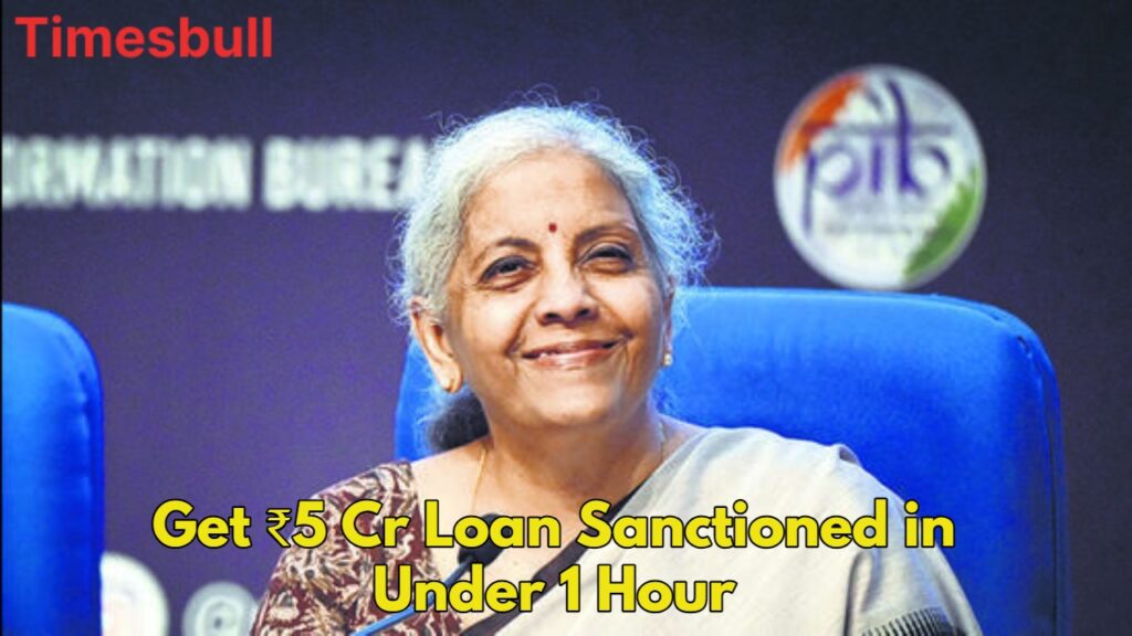 Finance Ministry’s Big News: Get ₹5 Crore Loan in Just 59 Minutes, No Bank Visit Needed