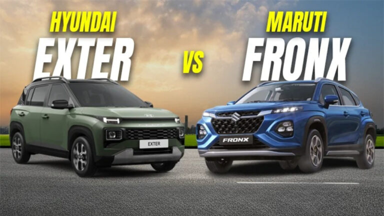 Maruti Suzuki Fronx Turbo vs Hyundai Exter Turbo – Which Indian Small SUV is Best for You?