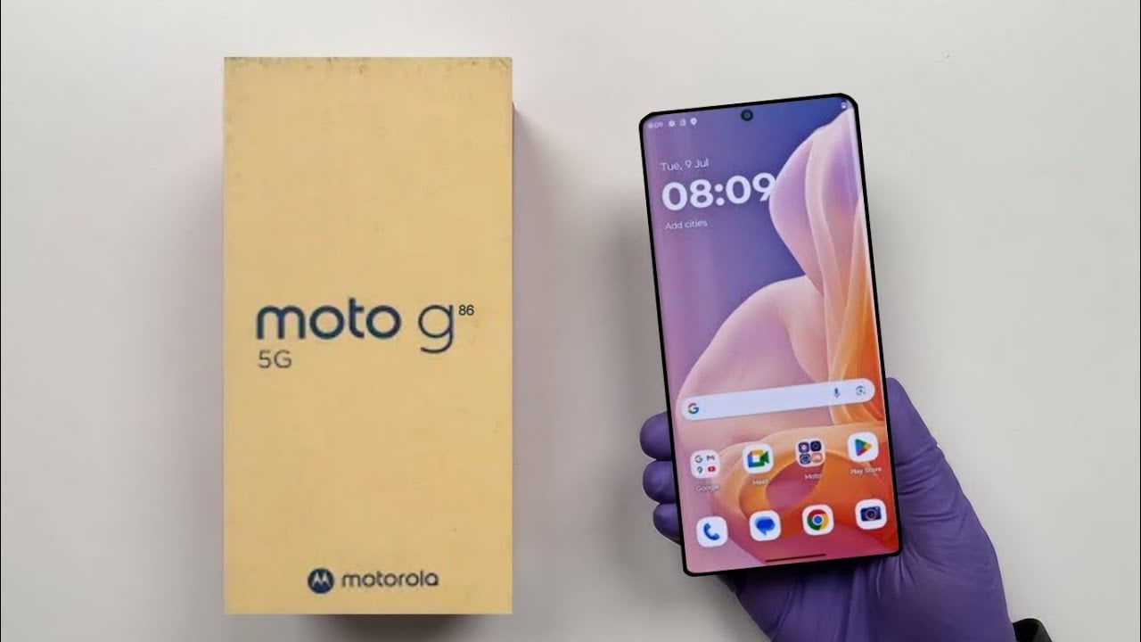 Moto G86 5G Unboxing