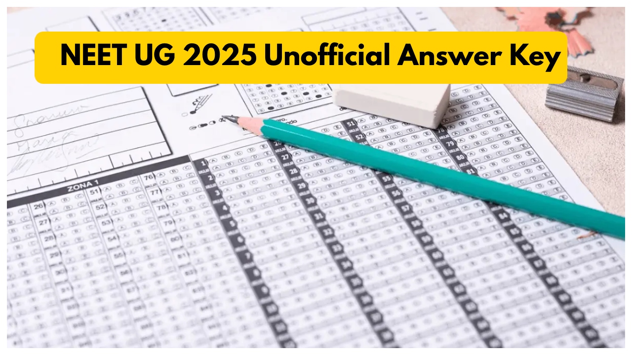 NEET UG Answer Key 2025...