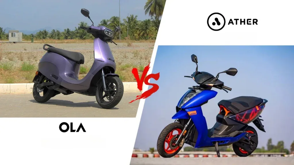 Ola S1 Pro vs Ather 450X