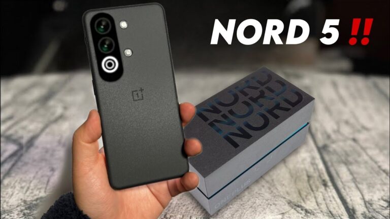OnePlus Nord 5 may launch soon in India with 7000mAh battery and Dimensity 9400e