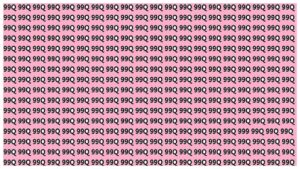 Optical Illusion – Can You Find the Hidden 999 Among the 99Qs in 15 Seconds?