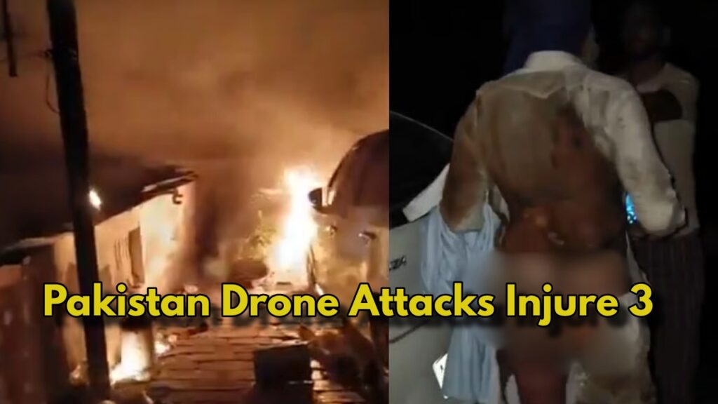 Pakistan’s Drone Attacks Injure 3