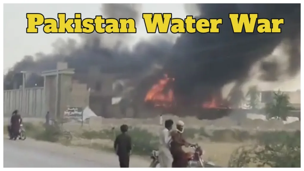 Pakistan Water Crisis – Protesters Burn Sindh Home Minister House in Water Row, Watch Video