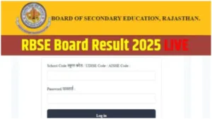 RBSE 10th Result 2025 Expected Soon – Check Date, Time & Steps to Download Online