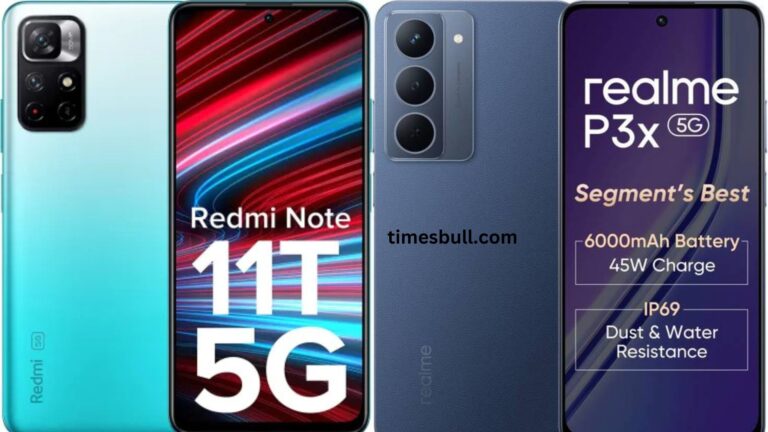 Realme P3x 5G vs. Redmi Note 11T 5G: Which is the Best Performance 5G Phone Under ₹20,000