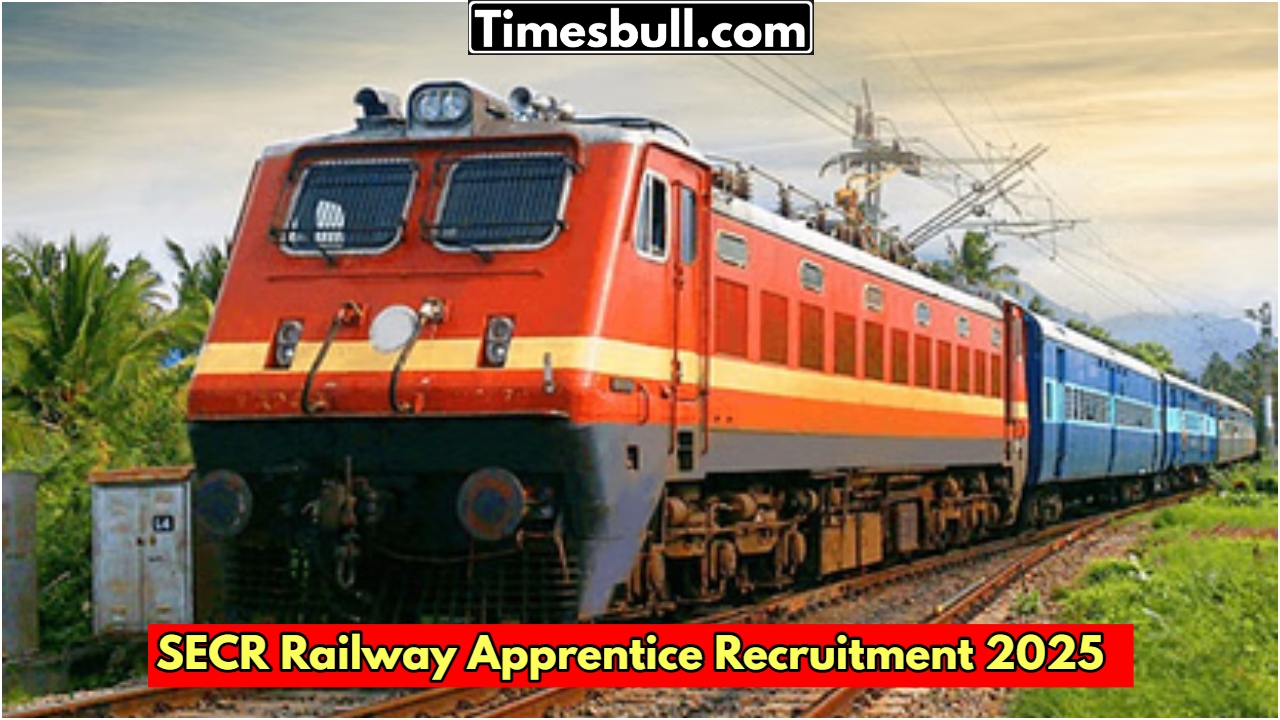 SECR Railway Apprentice Recruitment 2025:...