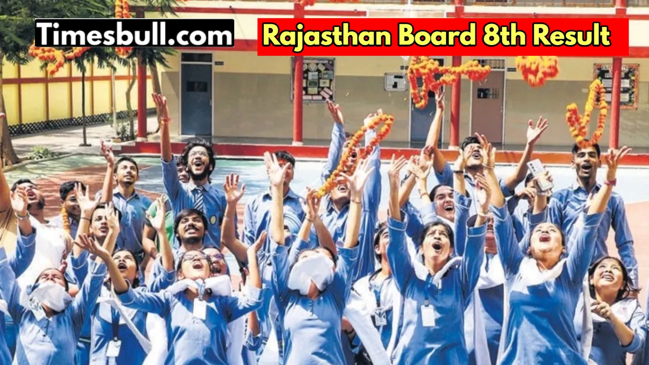 Rajasthan Board 8th result released,...