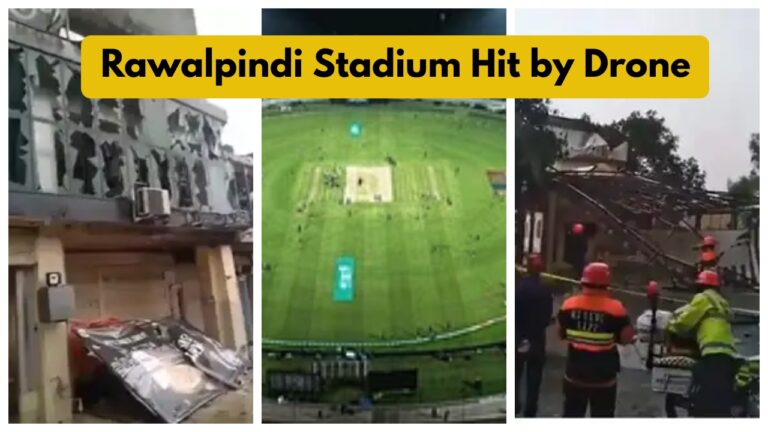 Rawalpindi Stadium Hit by Drone – PSL Match Cancelled? Foreign Players Fear Leaving Pakistan!