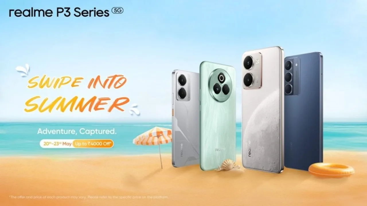 Realme P3 5G Receives ‘Swipe...