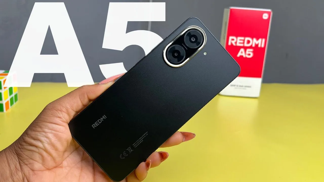 Redmi A5 with 120Hz Display...