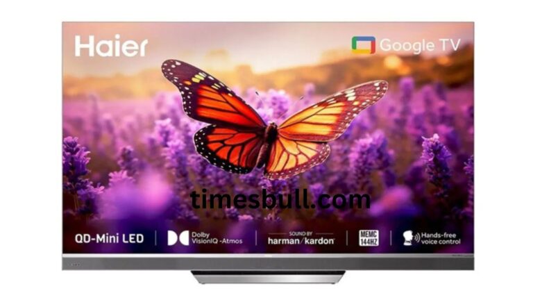 Haier launches 55-, 65-, and 77-inch OLED TVs with 144 Hz and 65W of power sound.Know the price