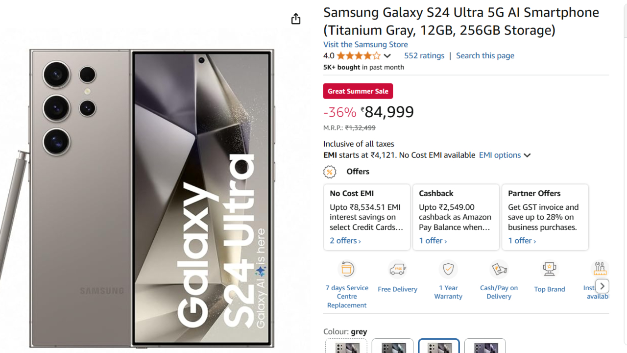 Samsung Galaxy S24 Ultra 5G Sale