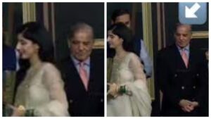 Pakistan PM Shehbaz Sharif Staring At Actor Mawra Hocane, User Said – ‘Tharki Shahbaz Sharif’