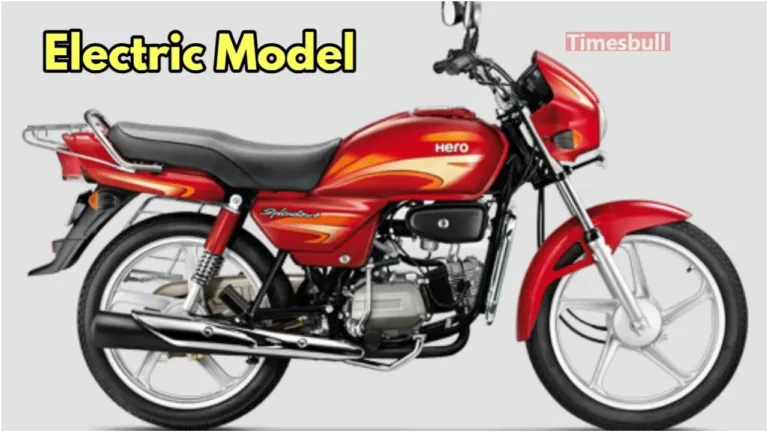Hero Splendor Electric will be launched soon! Range and features are also amazing