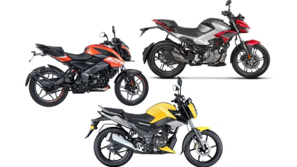 TVS Raider vs Bajaj Pulsar NS125 vs Hero Xtreme 125R 