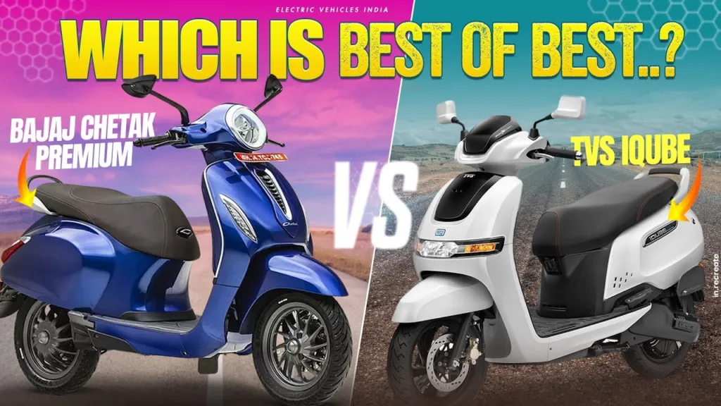 TVS iQube vs Bajaj Chetak