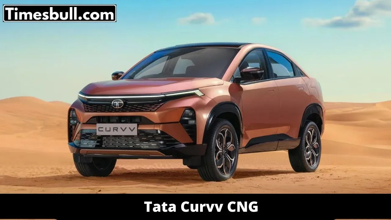 Tata Curvv CNG spied testing...