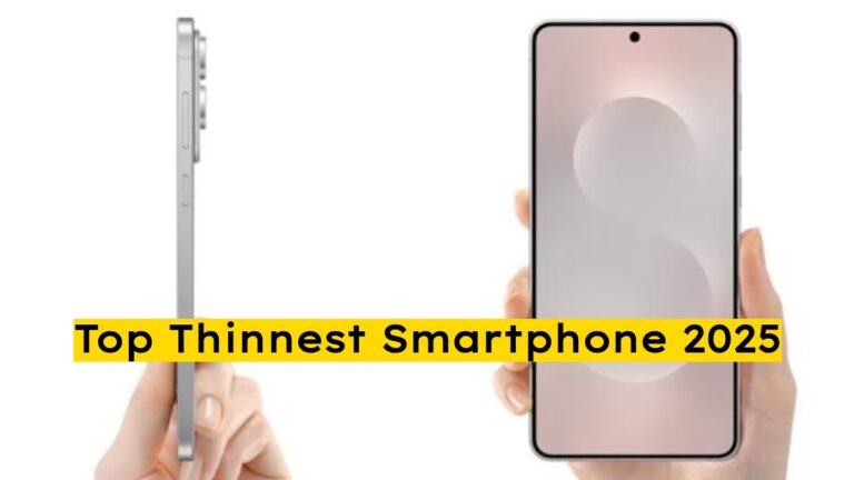 Top 3 Thinnest Smartphones With Price In India 2025