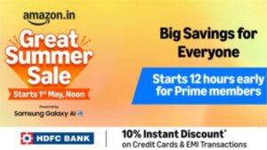 Amazon Summer Sale Starts Tonight With Up to 60% Off on Coolers and Fans