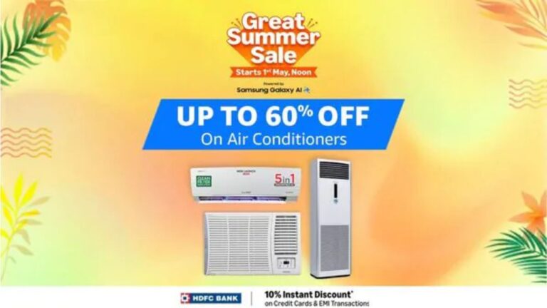 Massive Discounts on ACs and Fridges in Amazon Summer Sale 2025