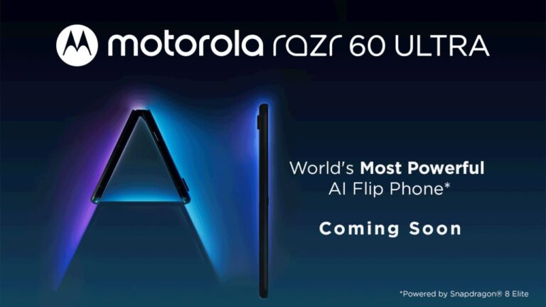 Motorola Razr 60 Ultra India Launch Teased on Amazon: Here’s What to Expect