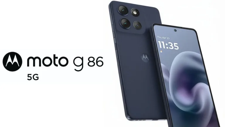 Moto G86 Power 5G Color Variants and Design Details Leak